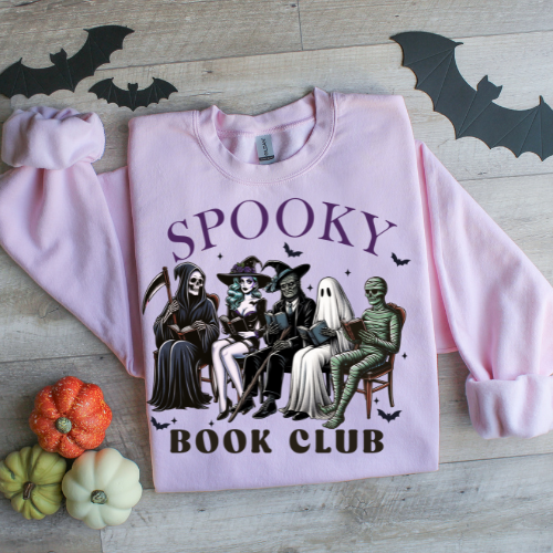 Spooky Book Club Crewneck Sweatshirt