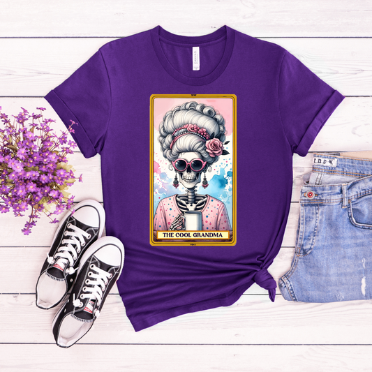 The Cool Grandma Unisex Jersey Tee - Fun and Stylish Tribute for Grandmothers