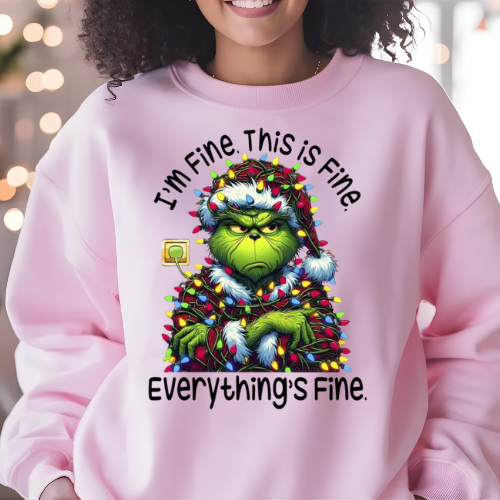 Christmas Sweatshirt, Cozy Holiday Apparel, Festive Gift, Unisex Crewneck, Funny Sweatshirt, Winter Wardrobe Essential