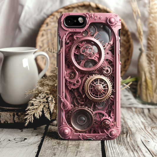 Industrial Gear Phone Case - Tough Cases for Gearheads, 3D Steampunk  Phone Case for iPhone, Samsung, and Google Pixel