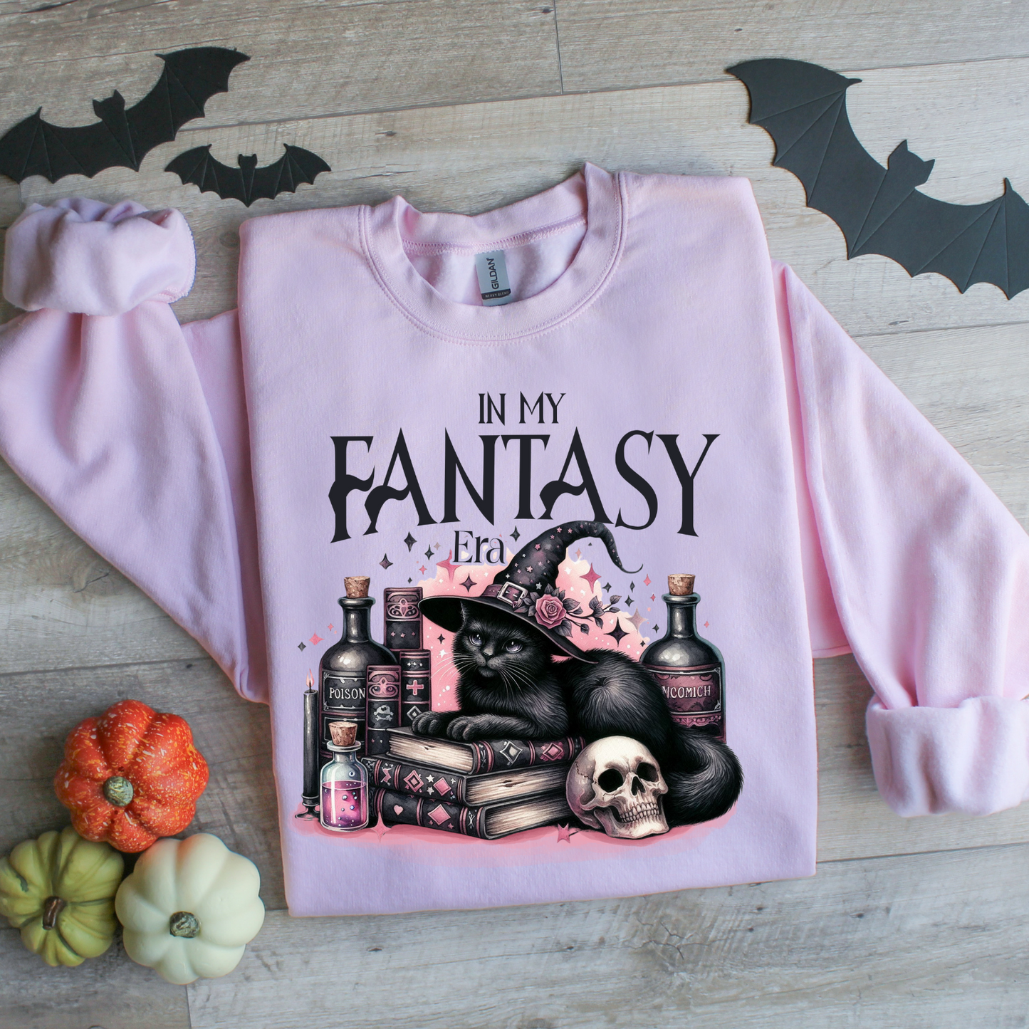 In My Fantasy Era Shirt, Pink Halloween fantasy shirt, Pink witchy Halloween shirt, Witchy Halloween Shirt