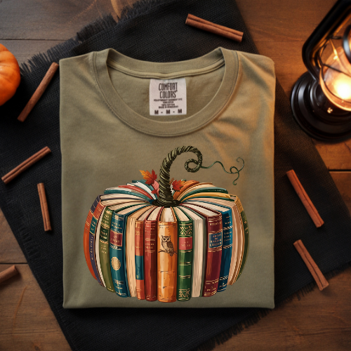 Autumn Pumpkin Book Sweatshirt