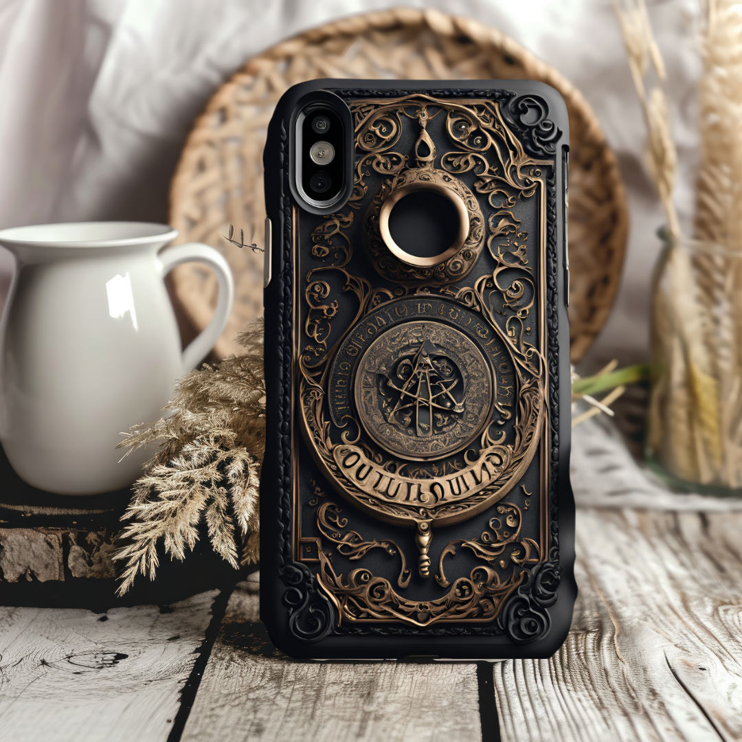 Vintage Renaissance Phone Case - Tough & Stylish Protector, 3D Ouija Board  Phone Case for iPhone, Samsung, and Google Pixel