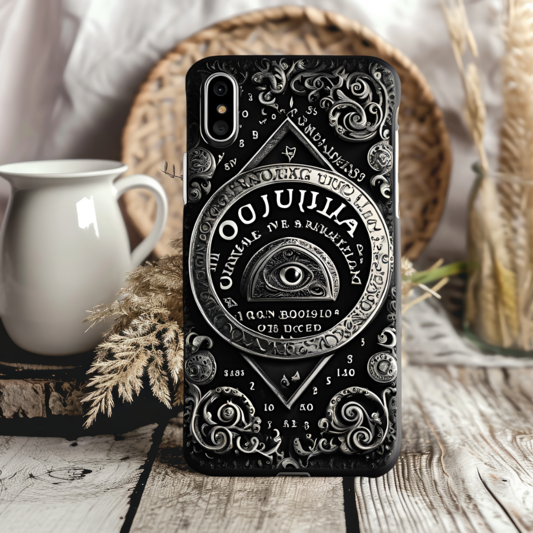 Ouija Board Phone Case - Tough Protective Cover for Mystical Vibes, 3D Ouija Board  Phone Case for iPhone, Samsung, and Google Pixel