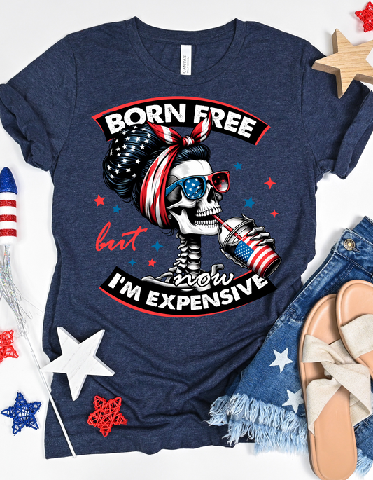 Born Free but Expensive Unisex Softstyle T-Shirt, Cool Graphic Tee for Independence Day, Casual Wear, Gifts for Freedom Lovers, Trendy [...]