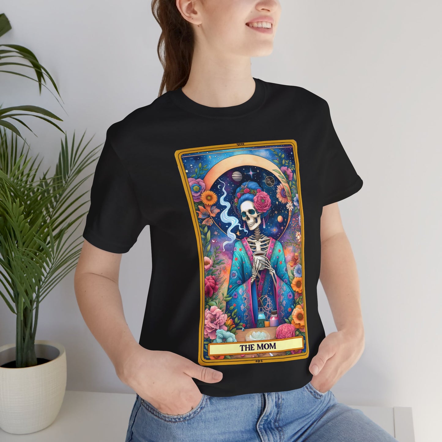 The Mom Skeleton Tee - The Mom Tarot Card Shirt, Funny Mom Shirt, Motherhood Shirt, Mom Shirt, Mama Shirt, Mother's Day Gift, Mom Life Shirt, Mama T-Shirt