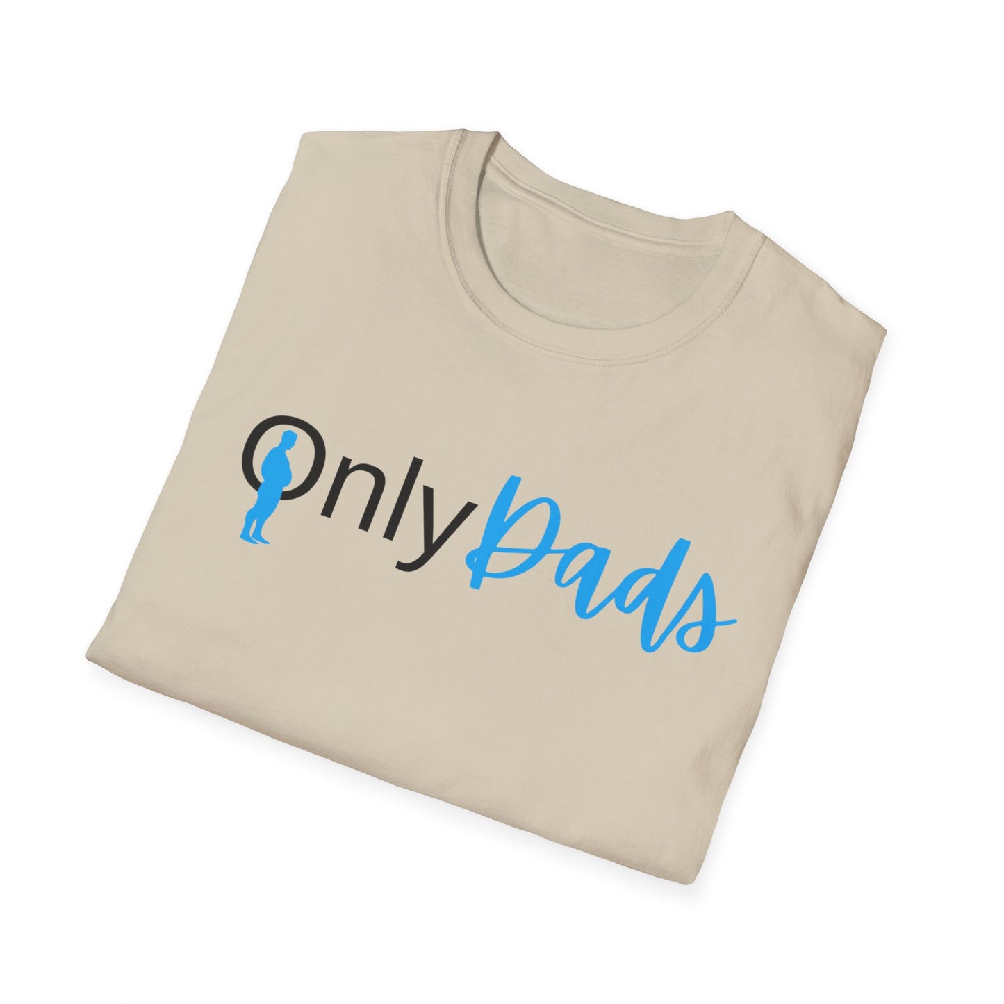 Only Dads Unisex Softstyle T-Shirt | Gift for Fathers Day, Dad Life Tee, Funny T-Shirt for Dads, Casual Style, Everyday Wear