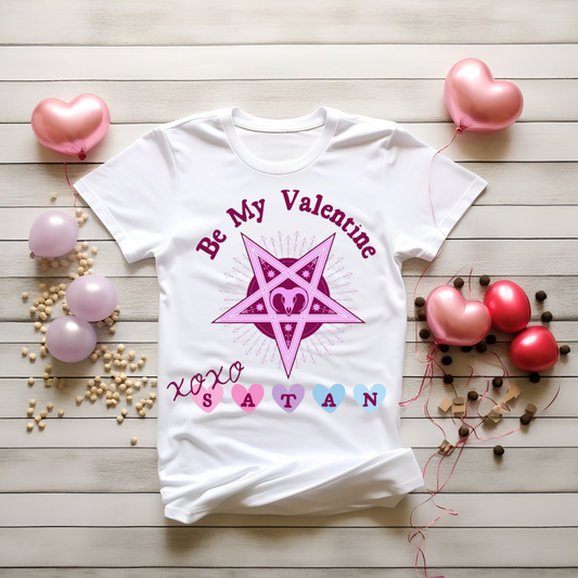 Valentine's Day T-Shirt, Be My Valentine Shirt, Unisex Tee, Cute Gift for Her, Alternative Fashion