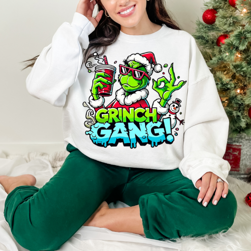 Grinch Gang Christmas Sweatshirt