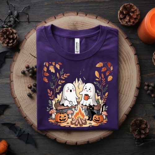 Cute Halloween Ghosts Sweatshirt, Halloween Ghost Shirt, Spooky Season Shirt