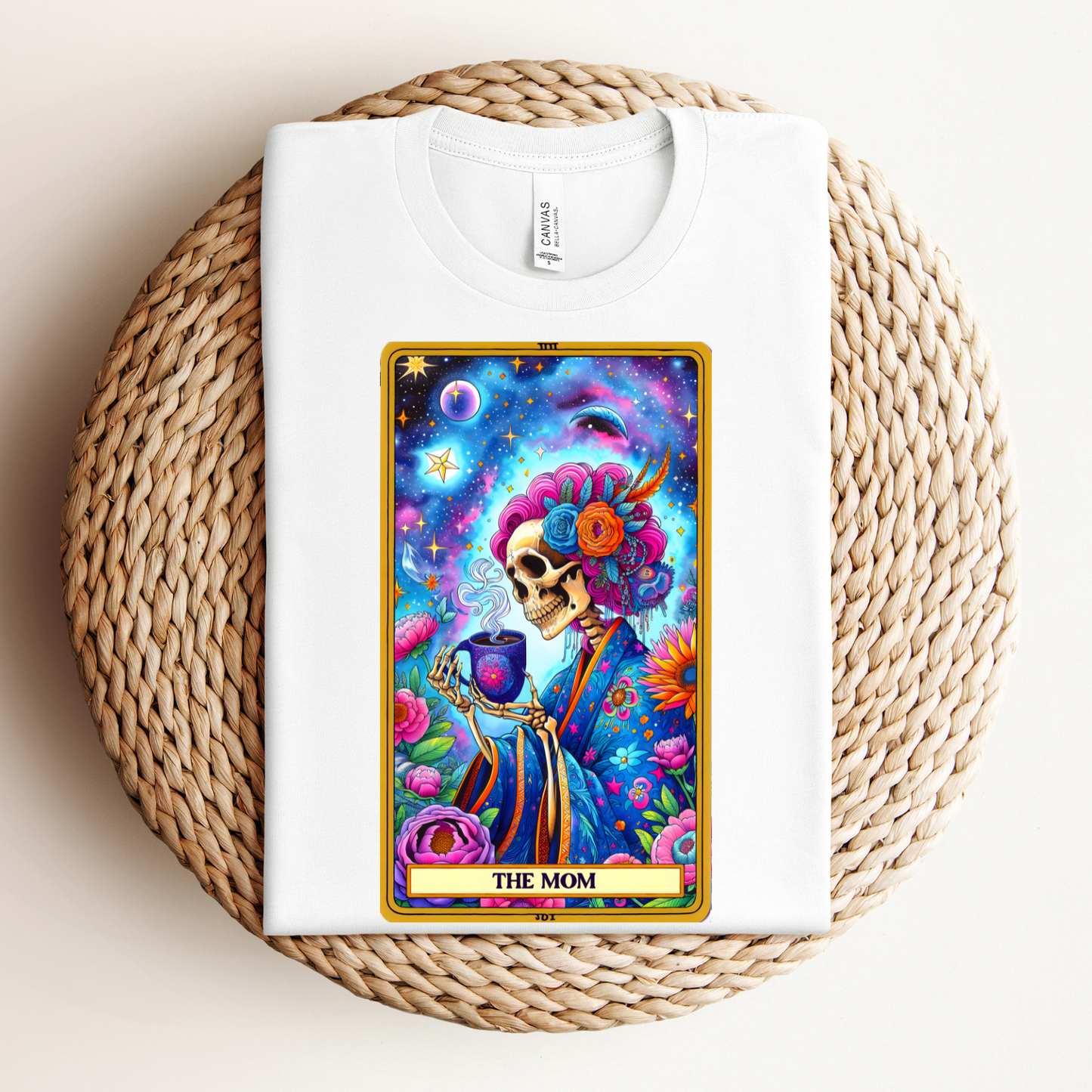 Cosmic Mom Unisex Jersey Tee - The Mom Tarot Card Shirt, Funny Mom Shirt, Motherhood Shirt, Mom Shirt, Mama Shirt, Mother's Day Gift, Mom Life Shirt, Mama T-Shirt