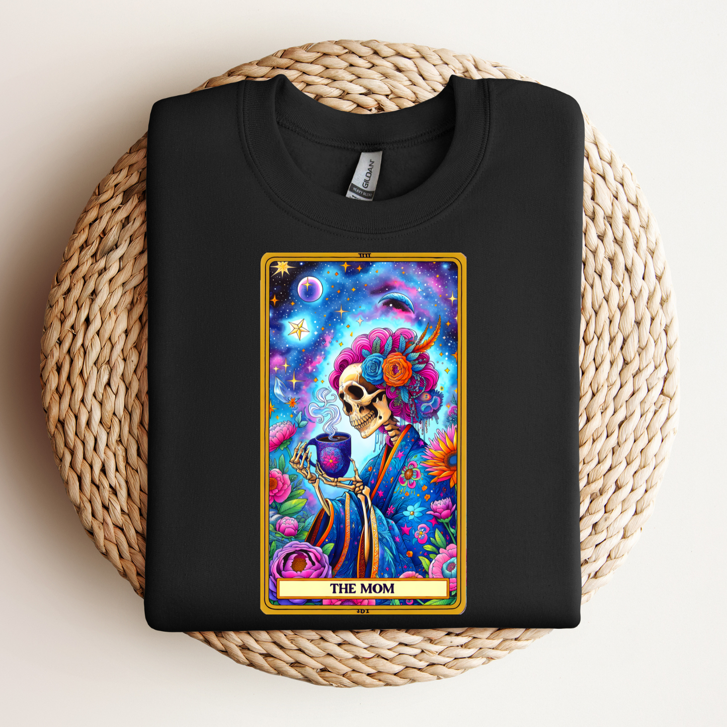 Cosmic Mom Unisex Jersey Tee - The Mom Tarot Card Shirt, Funny Mom Shirt, Motherhood Shirt, Mom Shirt, Mama Shirt, Mother's Day Gift, Mom Life Shirt, Mama T-Shirt