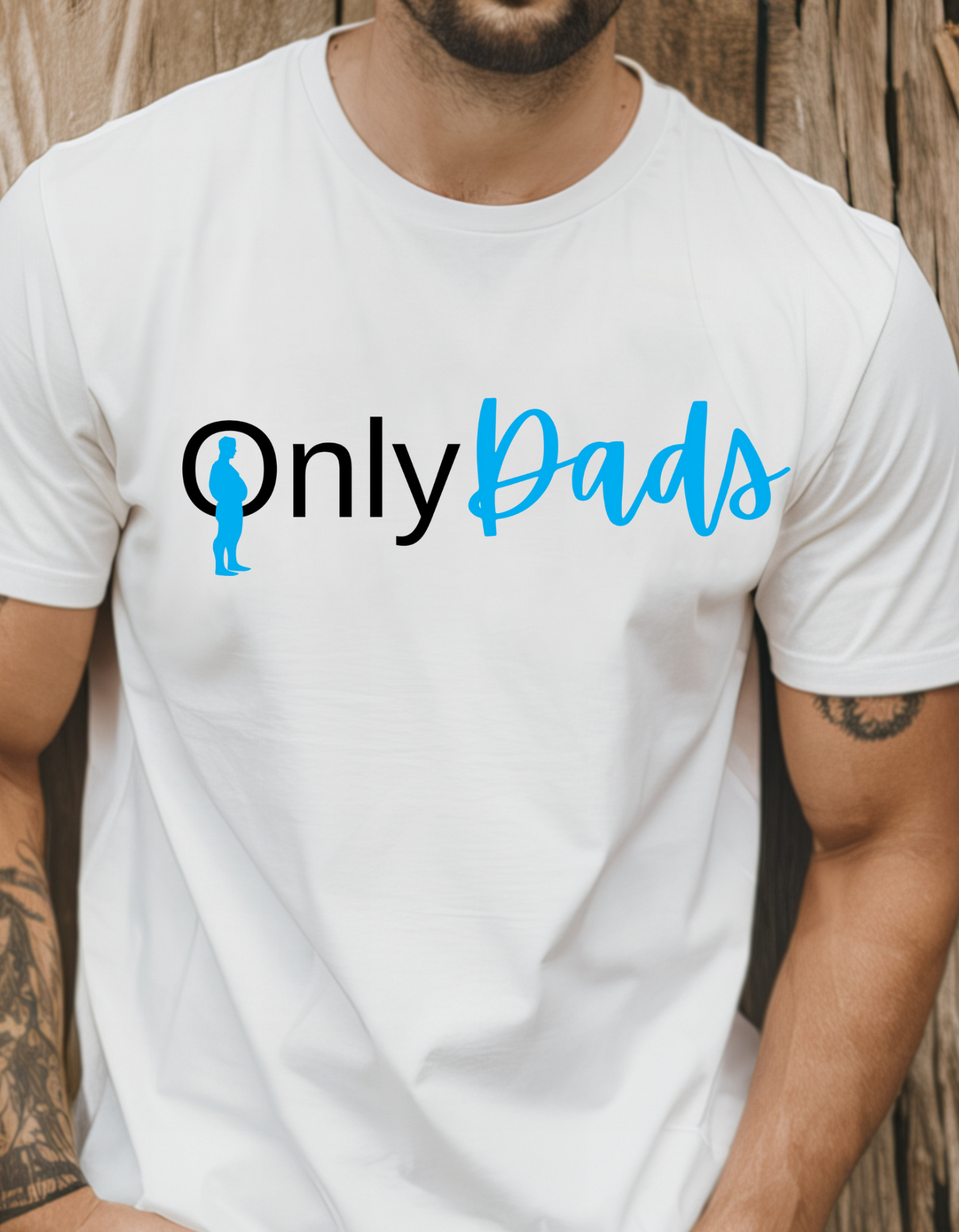 Only Dads Unisex Softstyle T-Shirt | Gift for Fathers Day, Dad Life Tee, Funny T-Shirt for Dads, Casual Style, Everyday Wear