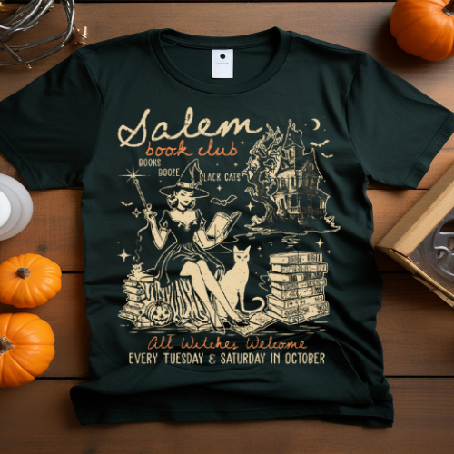 Salem Witch Crewneck Sweatshirt, Cozy Halloween Apparel, Unisex Sweatshirt, Fall Fashion, Spooky Season Gift