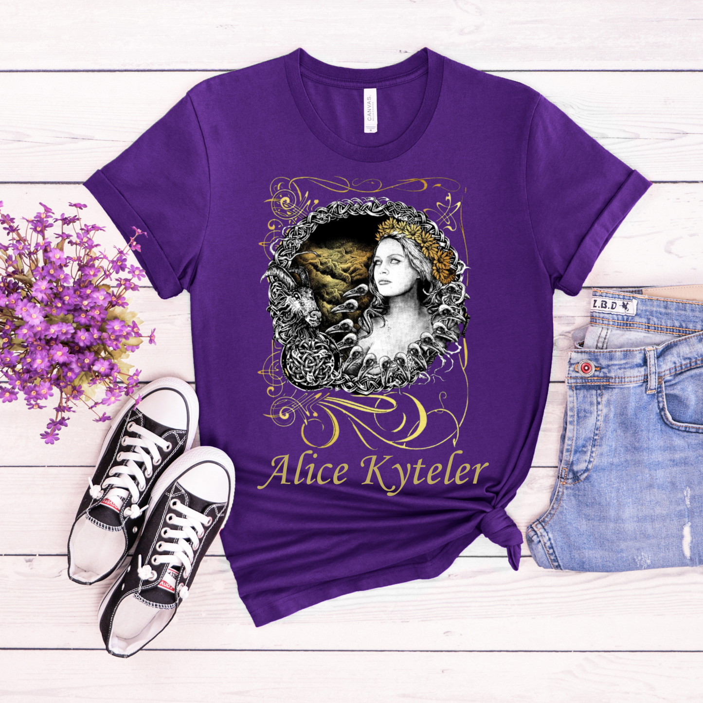 Alice Kyteler Ireland Witch Shirt, Alice Kyteler shirt, Witchy Shirt, Witchcraft Shirt