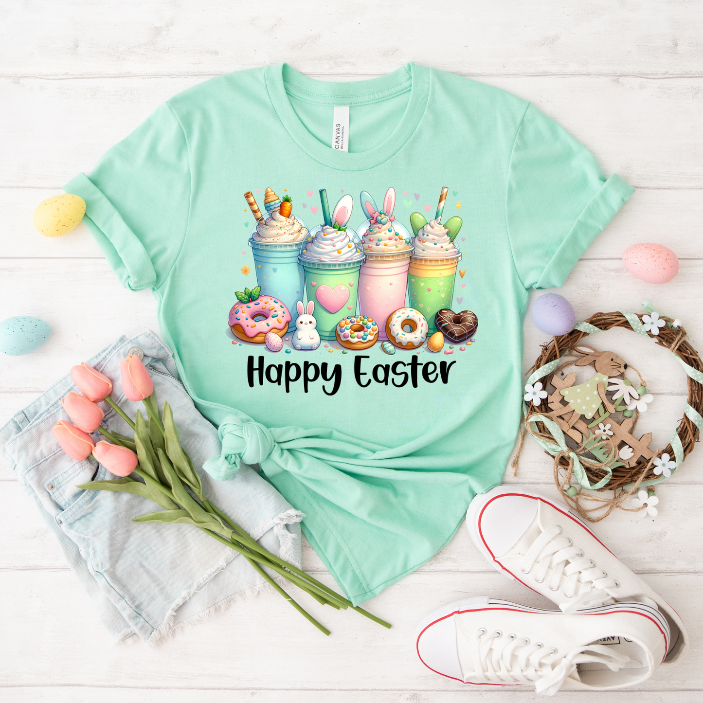 Easter Celebration T-Shirt - Cute Bunny Design, Happy Easter Tee for Kids and Adults, Fun Spring Style, Perfect for Family Gatherings, [...]