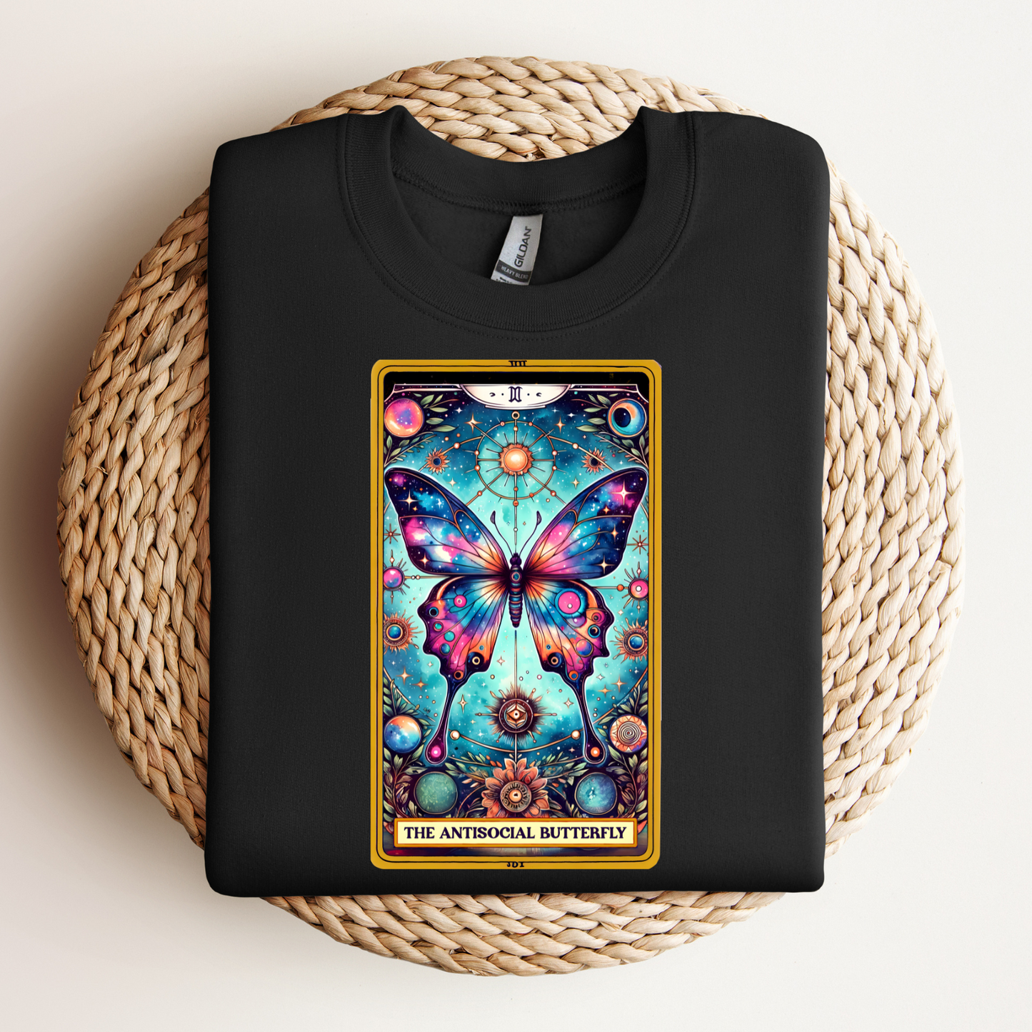 The Antisocial Butterfly Unisex Tee | Cosmic Vibe Graphic T-Shirt Anti Social Butterfly Shirt, Butterfly Shirt, Antisocial Shirts, Introvert Shirt, Anti Social Club Shirt, Gifts For Introverts,