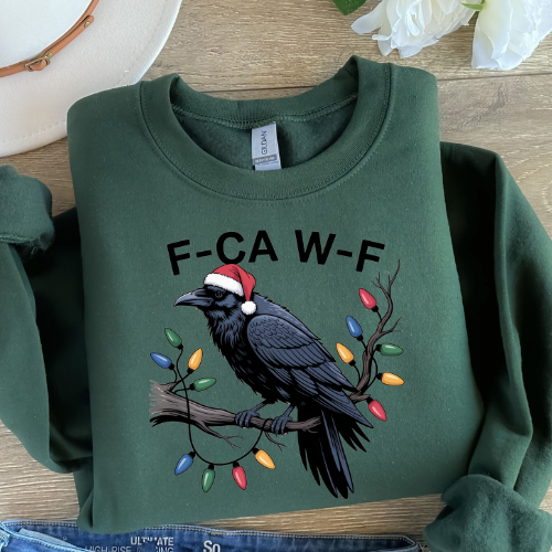 Festive Unisex Heavy Blend Sweatshirt, Cozy Holiday Apparel, Cute Christmas Gift, Fall Fashion, Unisex Crewneck