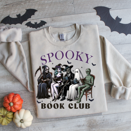 Spooky Book Club Crewneck Sweatshirt