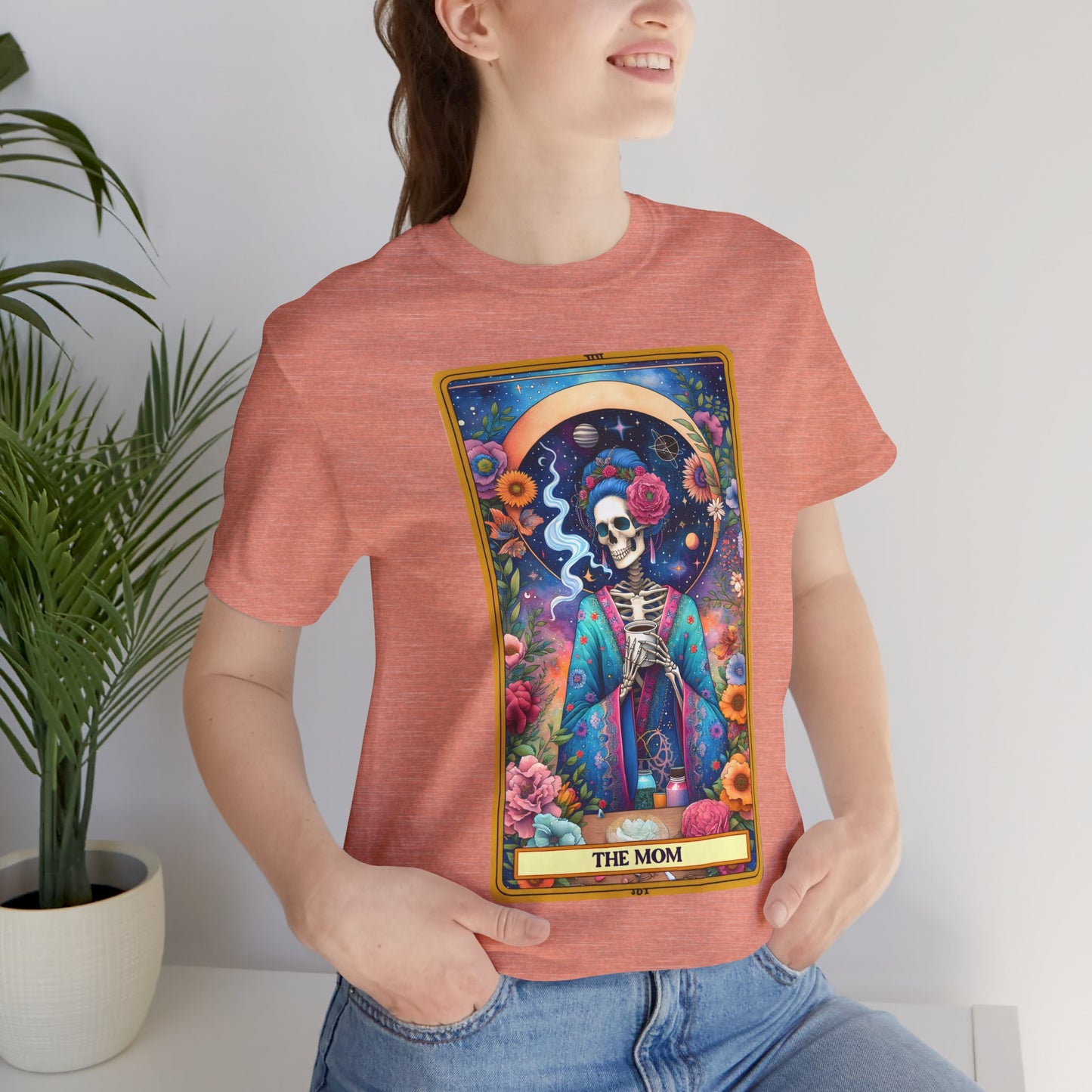 The Mom Skeleton Tee - The Mom Tarot Card Shirt, Funny Mom Shirt, Motherhood Shirt, Mom Shirt, Mama Shirt, Mother's Day Gift, Mom Life Shirt, Mama T-Shirt