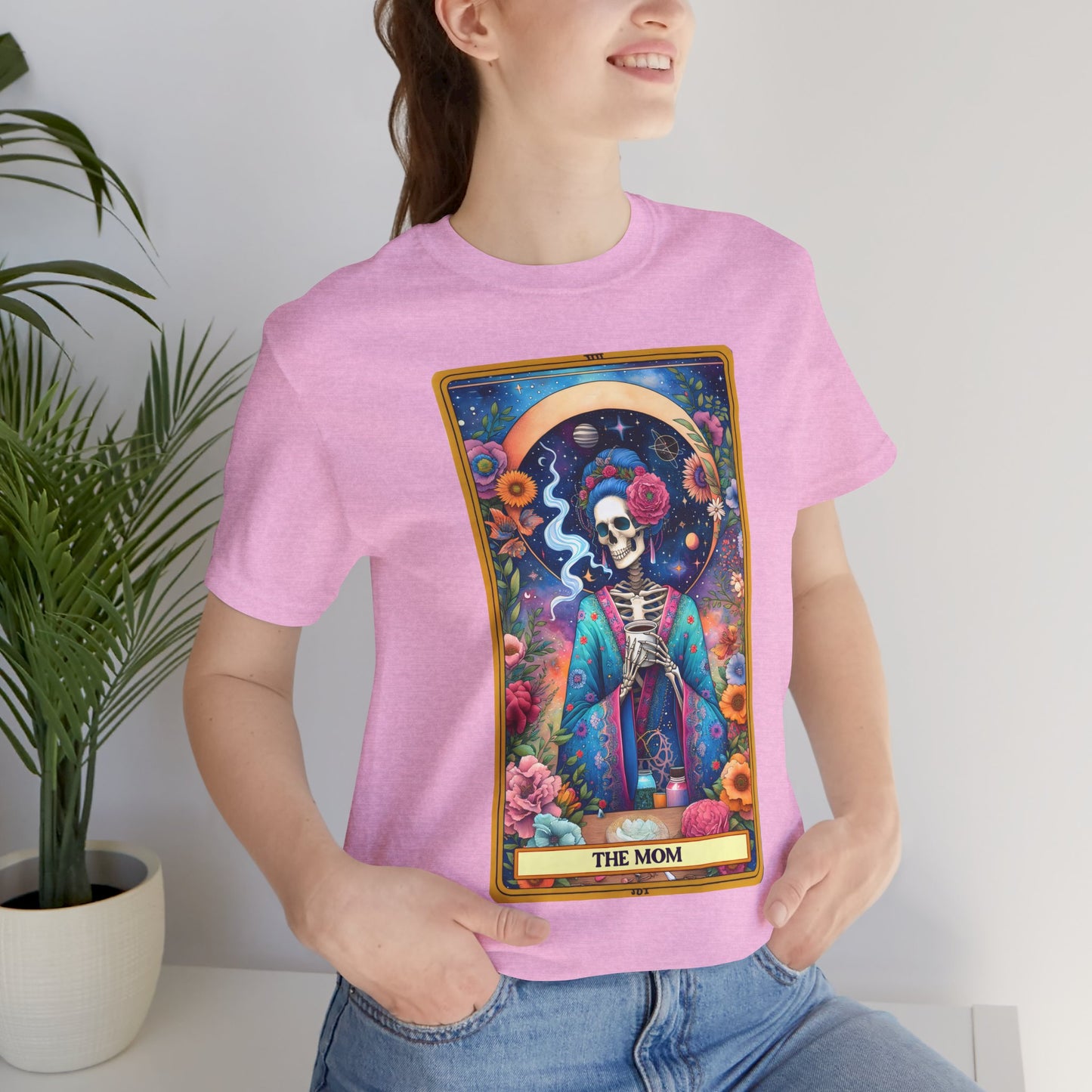 The Mom Skeleton Tee - The Mom Tarot Card Shirt, Funny Mom Shirt, Motherhood Shirt, Mom Shirt, Mama Shirt, Mother's Day Gift, Mom Life Shirt, Mama T-Shirt