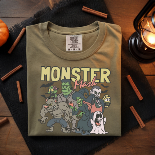 Monster Mash Sweatshirt, Retro Monster Shirt, Vintage Halloween Shirt