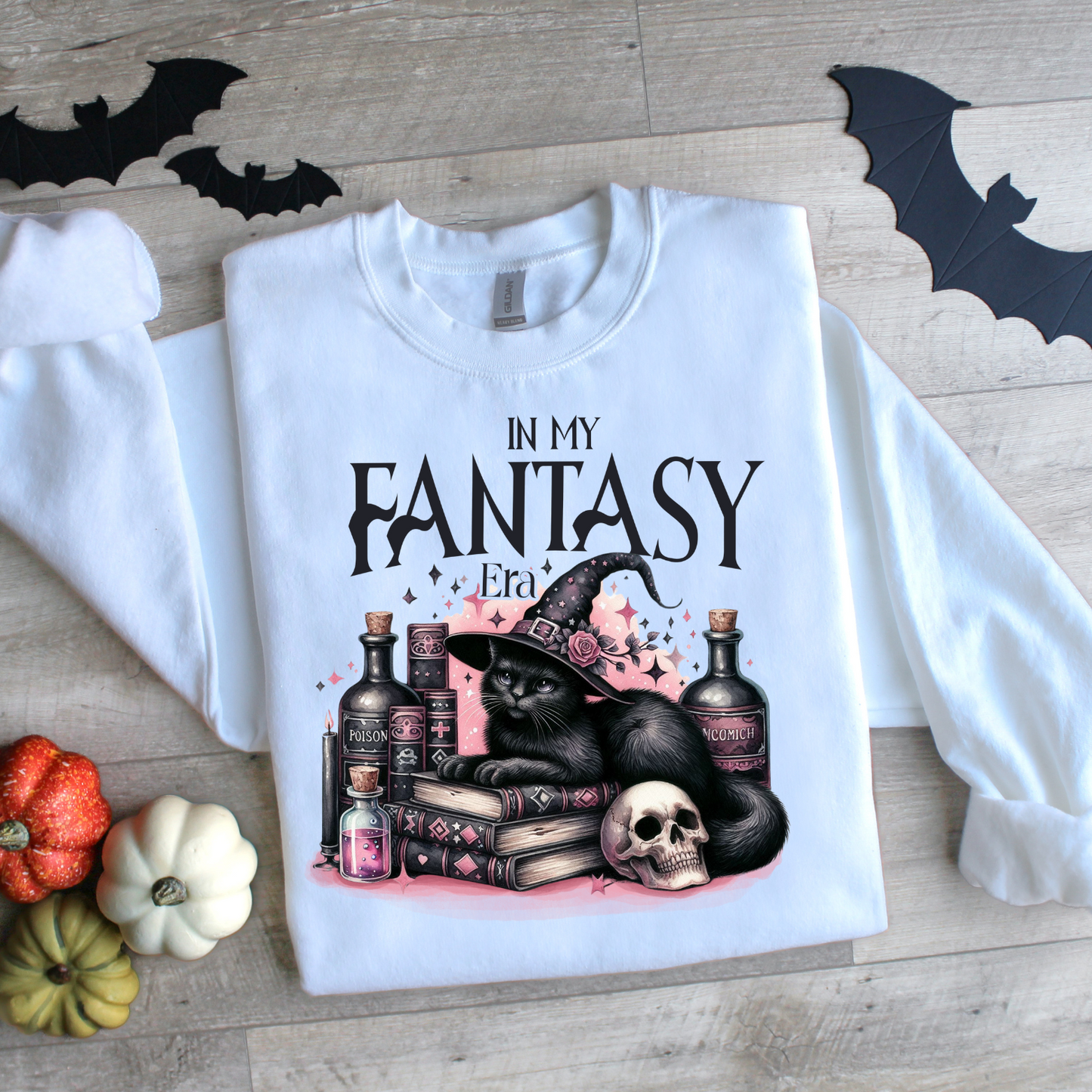 In My Fantasy Era Shirt, Pink Halloween fantasy shirt, Pink witchy Halloween shirt, Witchy Halloween Shirt