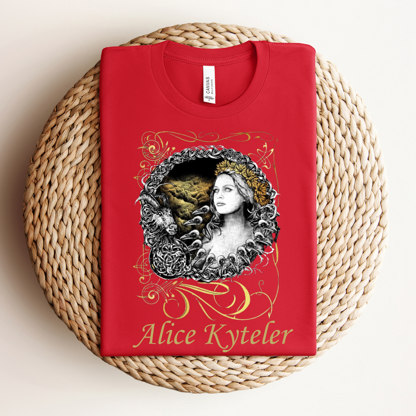 Alice Kyteler Ireland Witch Shirt, Alice Kyteler shirt, Witchy Shirt, Witchcraft Shirt