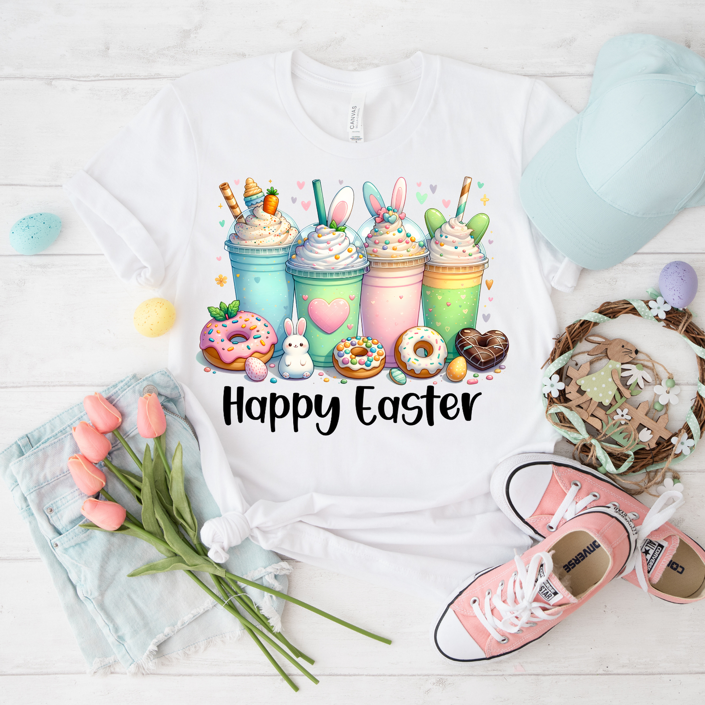 Easter Celebration T-Shirt - Cute Bunny Design, Happy Easter Tee for Kids and Adults, Fun Spring Style, Perfect for Family Gatherings, [...]