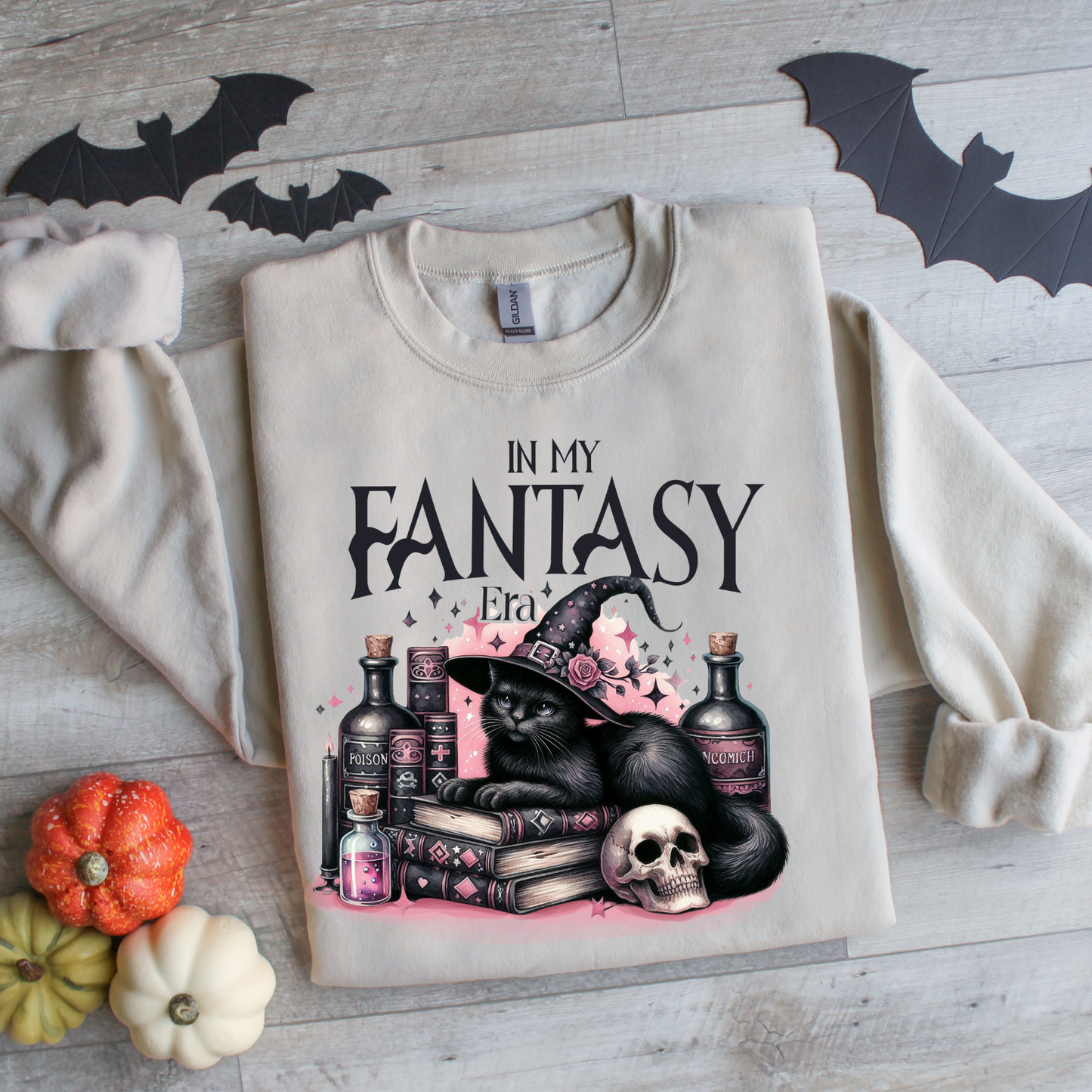 In My Fantasy Era Shirt, Pink Halloween fantasy shirt, Pink witchy Halloween shirt, Witchy Halloween Shirt