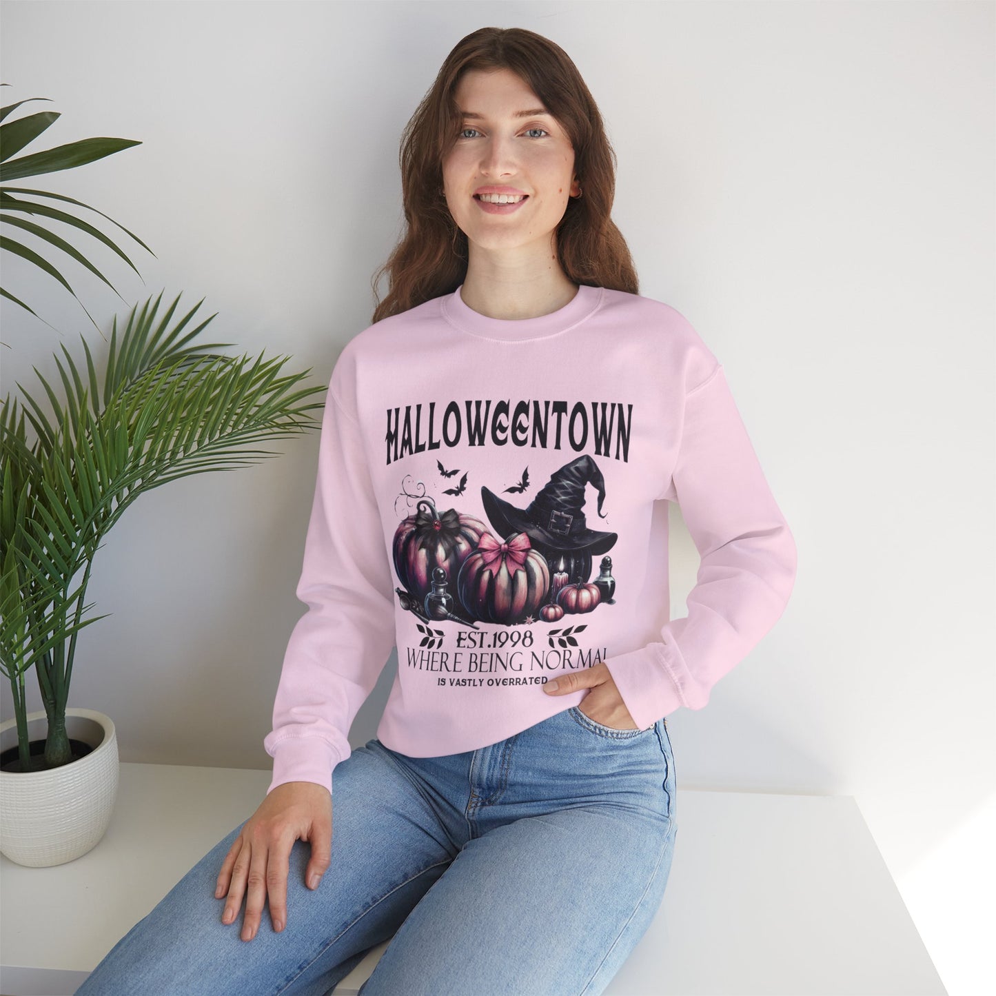 Halloweentown Est 1998 Sweatshirt, Halloweentown University, Retro Halloweentown Sweatshirt, Fall Sweatshirt, Halloween Sweatshirt