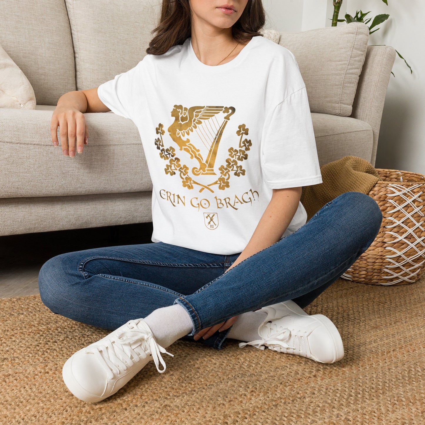 Irish Harp Tee — Erin Go Bragh St. Patrick's Day Shirt