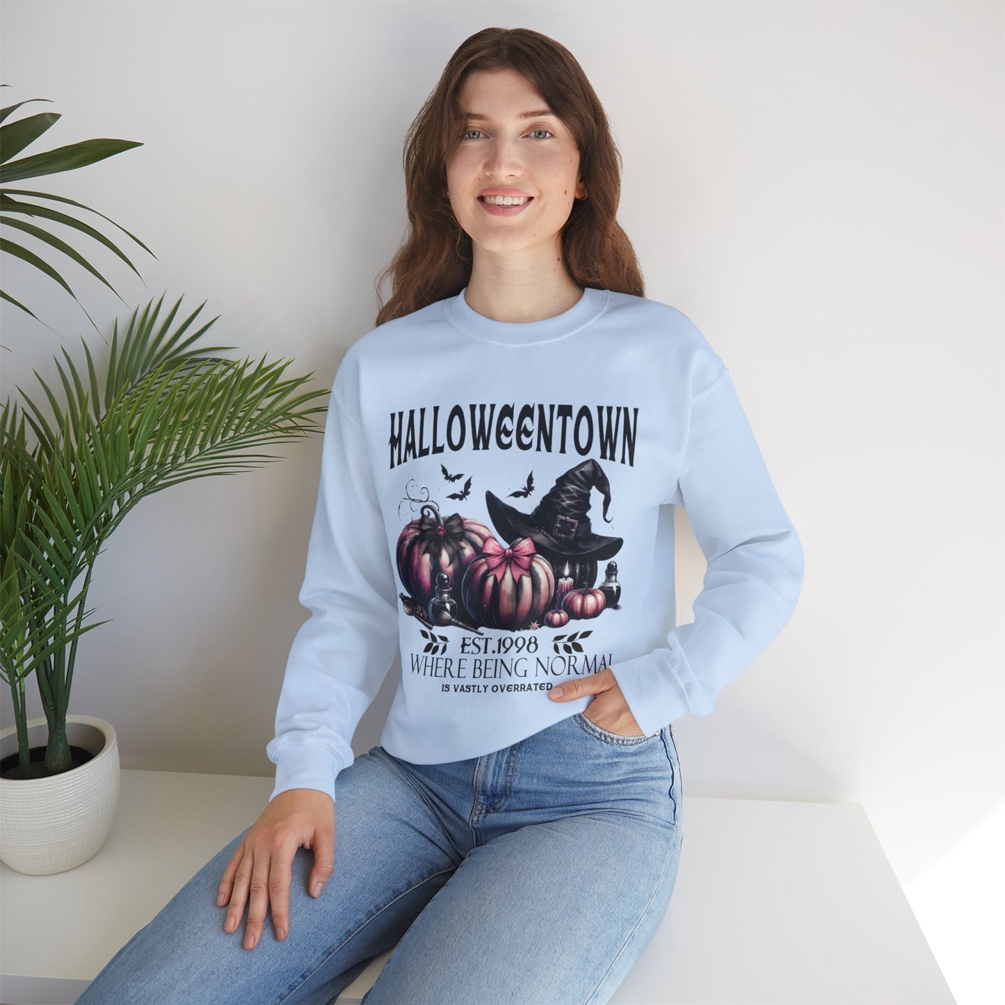 Halloweentown Est 1998 Sweatshirt, Halloweentown University, Retro Halloweentown Sweatshirt, Fall Sweatshirt, Halloween Sweatshirt