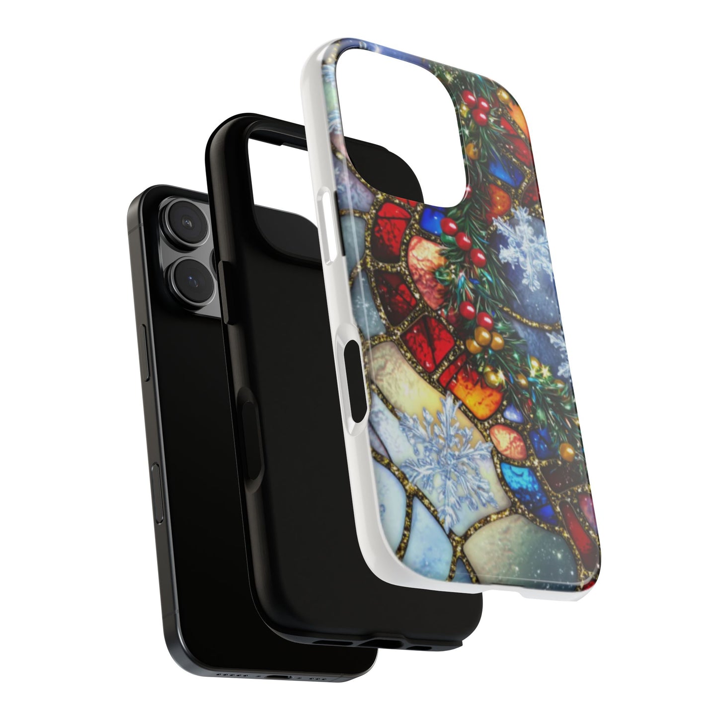 Festive Phone Case - Holiday Chic, Tough & Stylish, Ideal for Holiday Gifts, Winter Wonderland, Personalized Phone Accessory