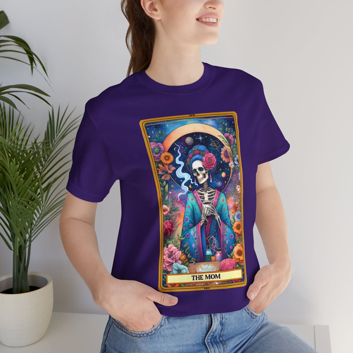 The Mom Skeleton Tee - The Mom Tarot Card Shirt, Funny Mom Shirt, Motherhood Shirt, Mom Shirt, Mama Shirt, Mother's Day Gift, Mom Life Shirt, Mama T-Shirt