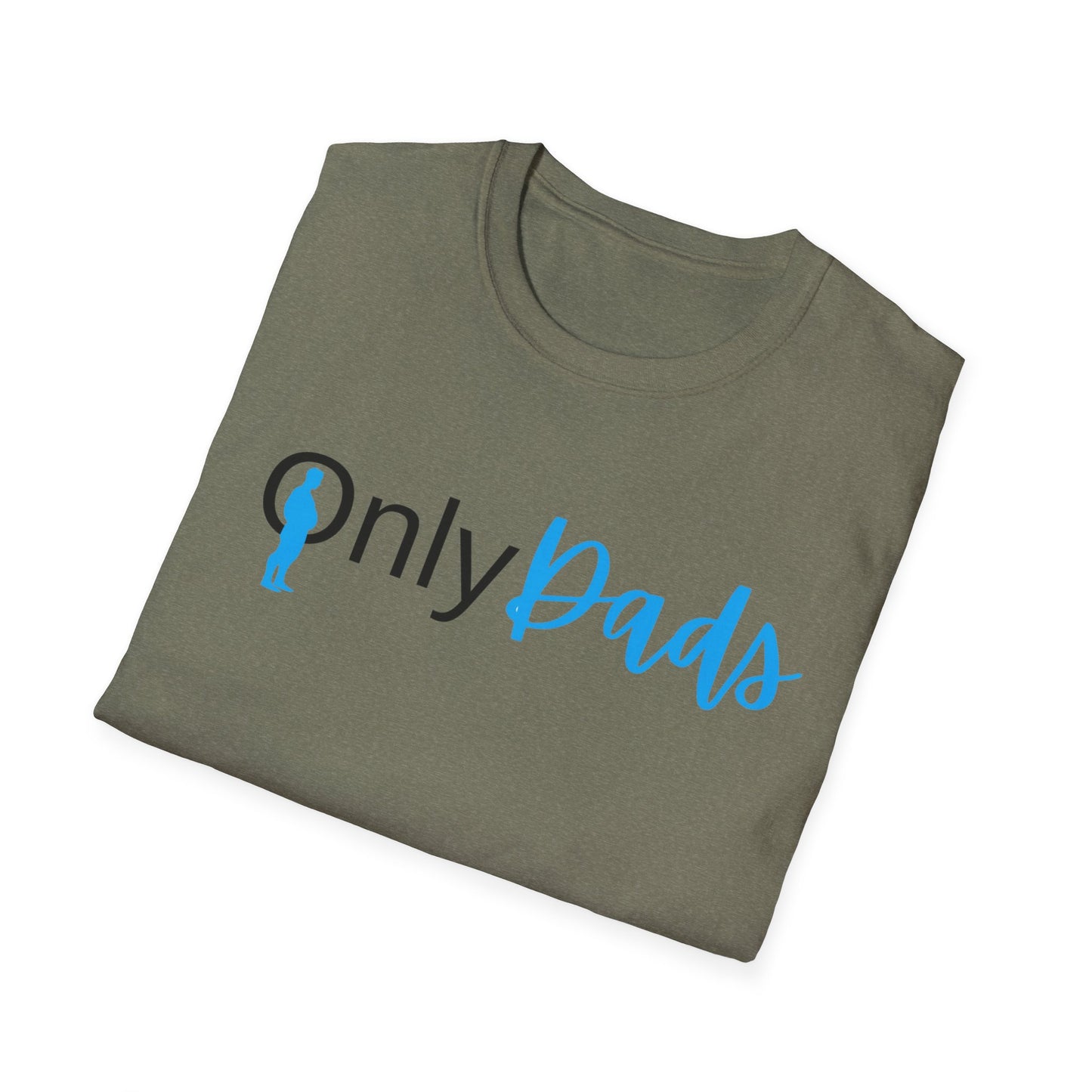 Only Dads Unisex Softstyle T-Shirt | Gift for Fathers Day, Dad Life Tee, Funny T-Shirt for Dads, Casual Style, Everyday Wear