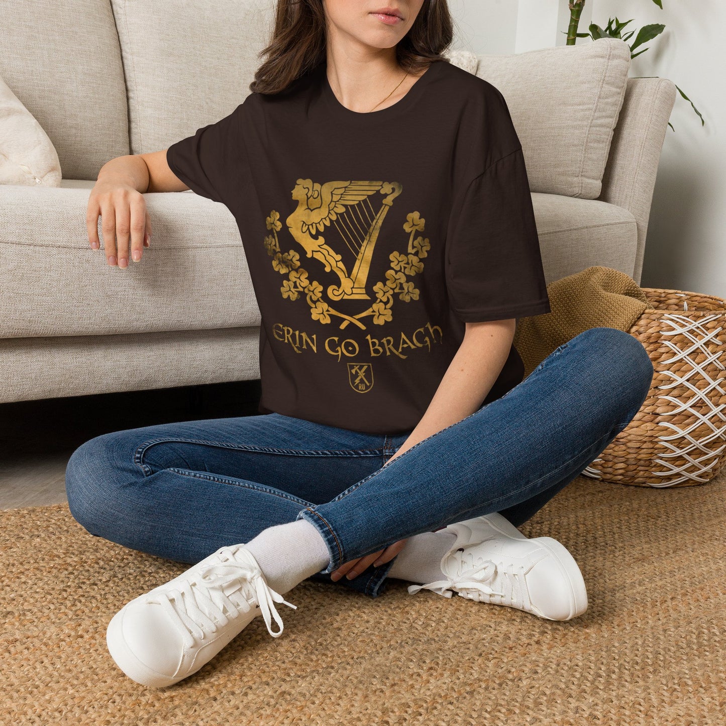 Irish Harp Tee — Erin Go Bragh St. Patrick's Day Shirt