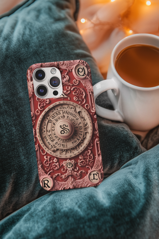 Gothic Vintage Phone Case with Elegant design, Ouija Board Phone Case for iPhone and Samsung