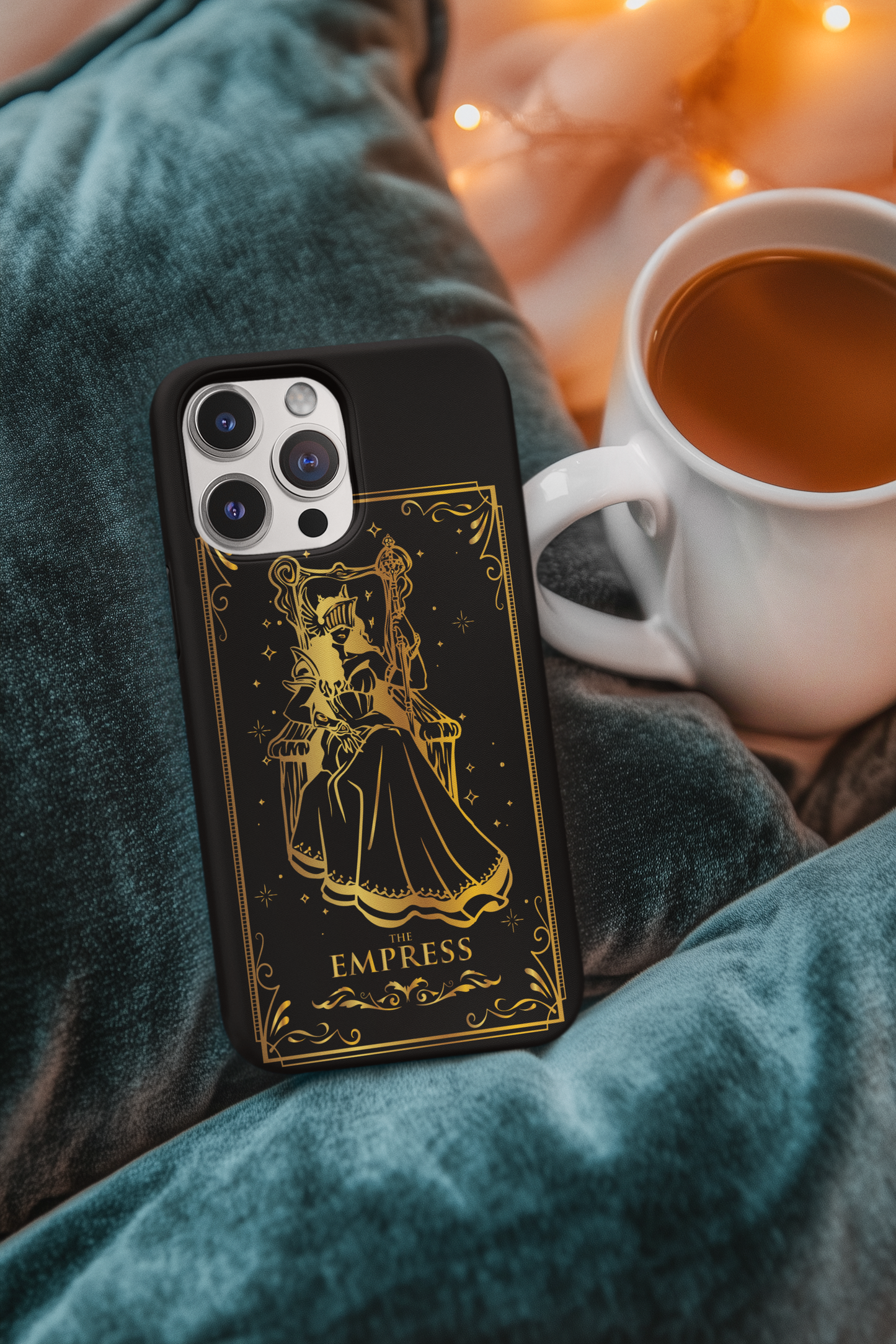 The Empress Tarot Card Phone Case, Mystical Phone Case, Celestial Phone Case, Tarot Card Phone Case for iPhone, Samsung, Google Pixel