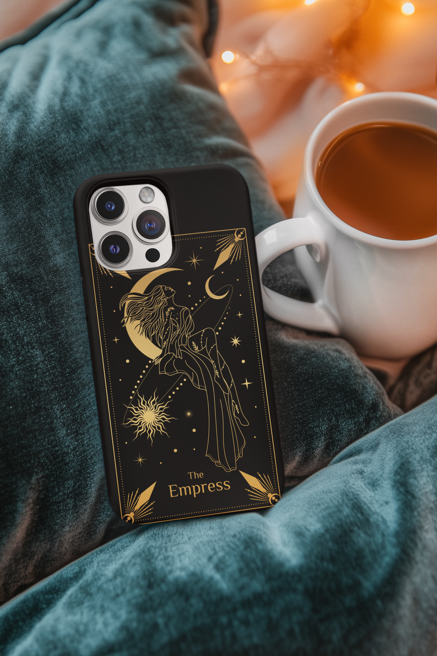 The Empress Tarot Card Phone Case, Mystical Phone Case, Celestial Phone Case, Tarot Card Phone Case for iPhone, Samsung, Google Pixel