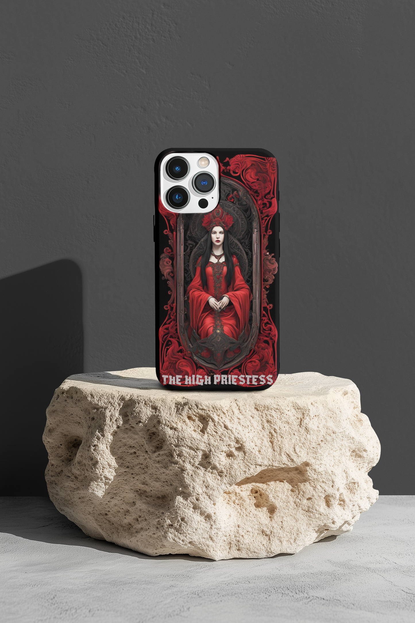 High Priestess Phone Case - Gothic Artistic Design, Gothic Style  The High Priestess Phone case for iPhone and Samsung