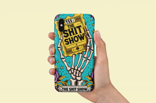 The Shit Show Tarot Card Phone Case, Mystical Phone Case, Celestial Phone Case, Tarot Card Phone Case for iPhone, Samsung, Google Pixel