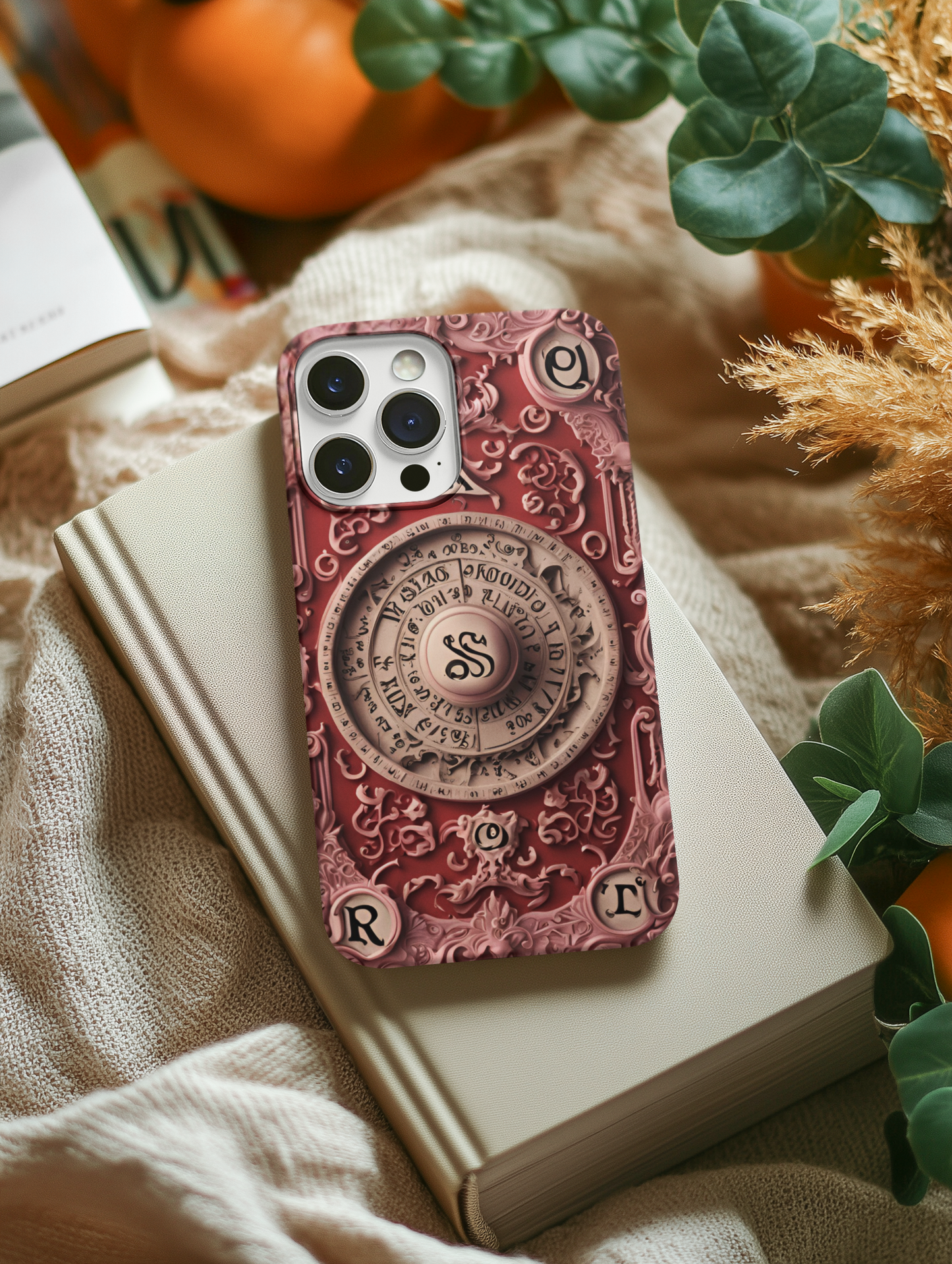 Gothic Vintage Phone Case with Elegant design, Ouija Board Phone Case for iPhone and Samsung