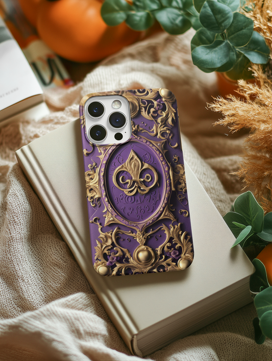 Elegant Gothic Phone Case with Ornate Design, Ouija Board Design Phone Case for iPhone and Samsung