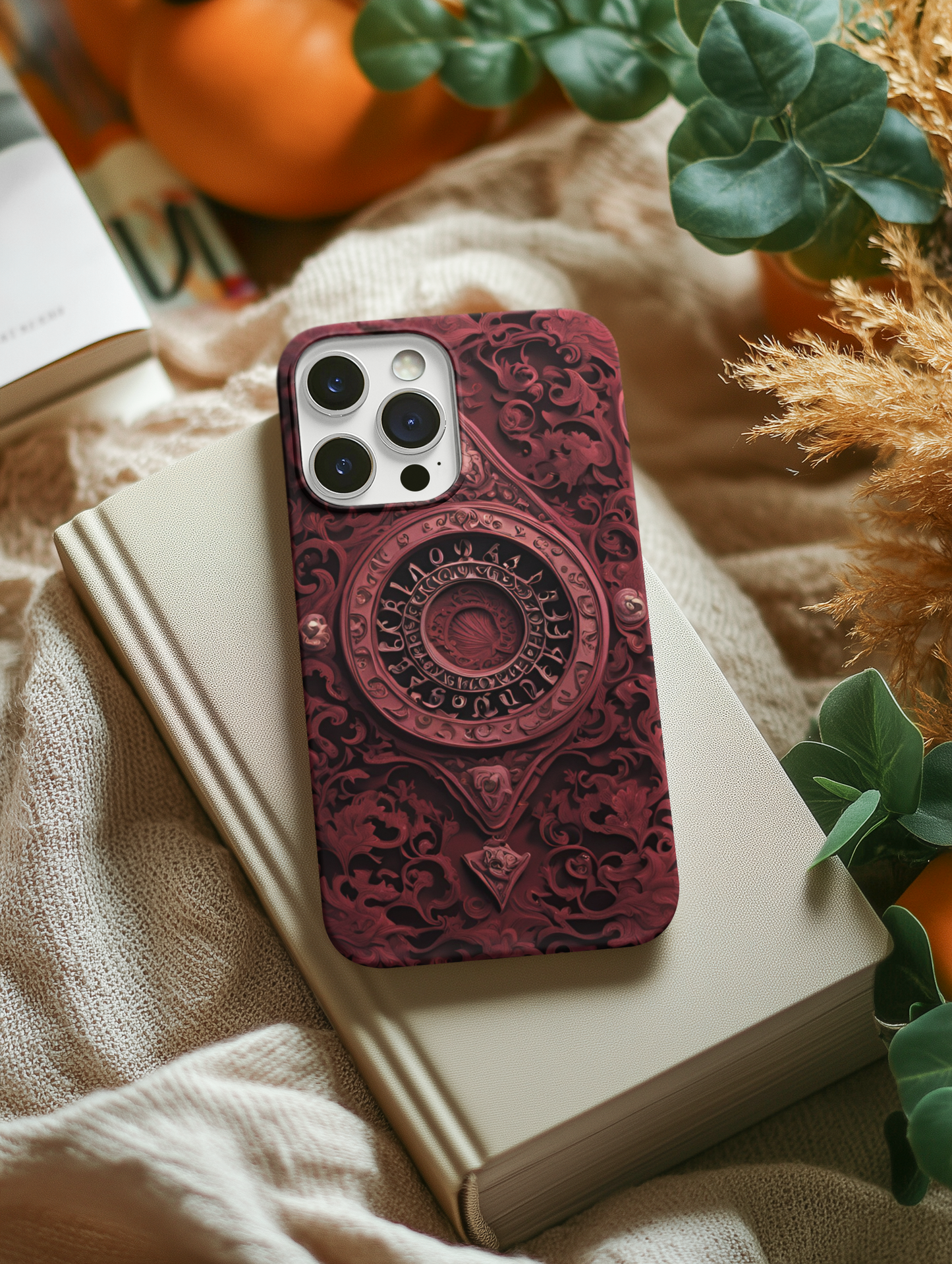 Stylish Tough Phone Case with Intricate Design