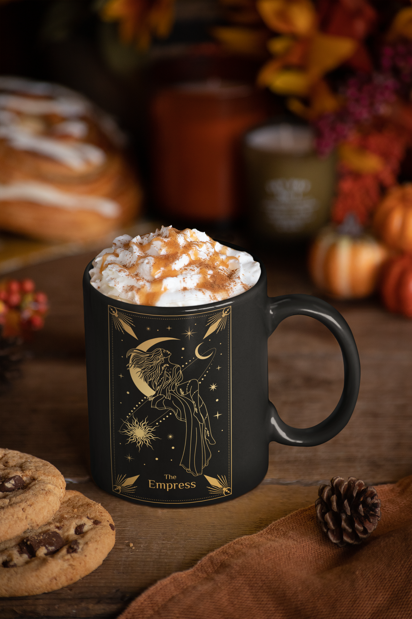 The Empress Tarot Card Coffee Mug, Tarot Card Coffee Mug, The Empress Tarot Card, Tarot Card Mug, Tarot Mug, The Empress Tarot Mug,