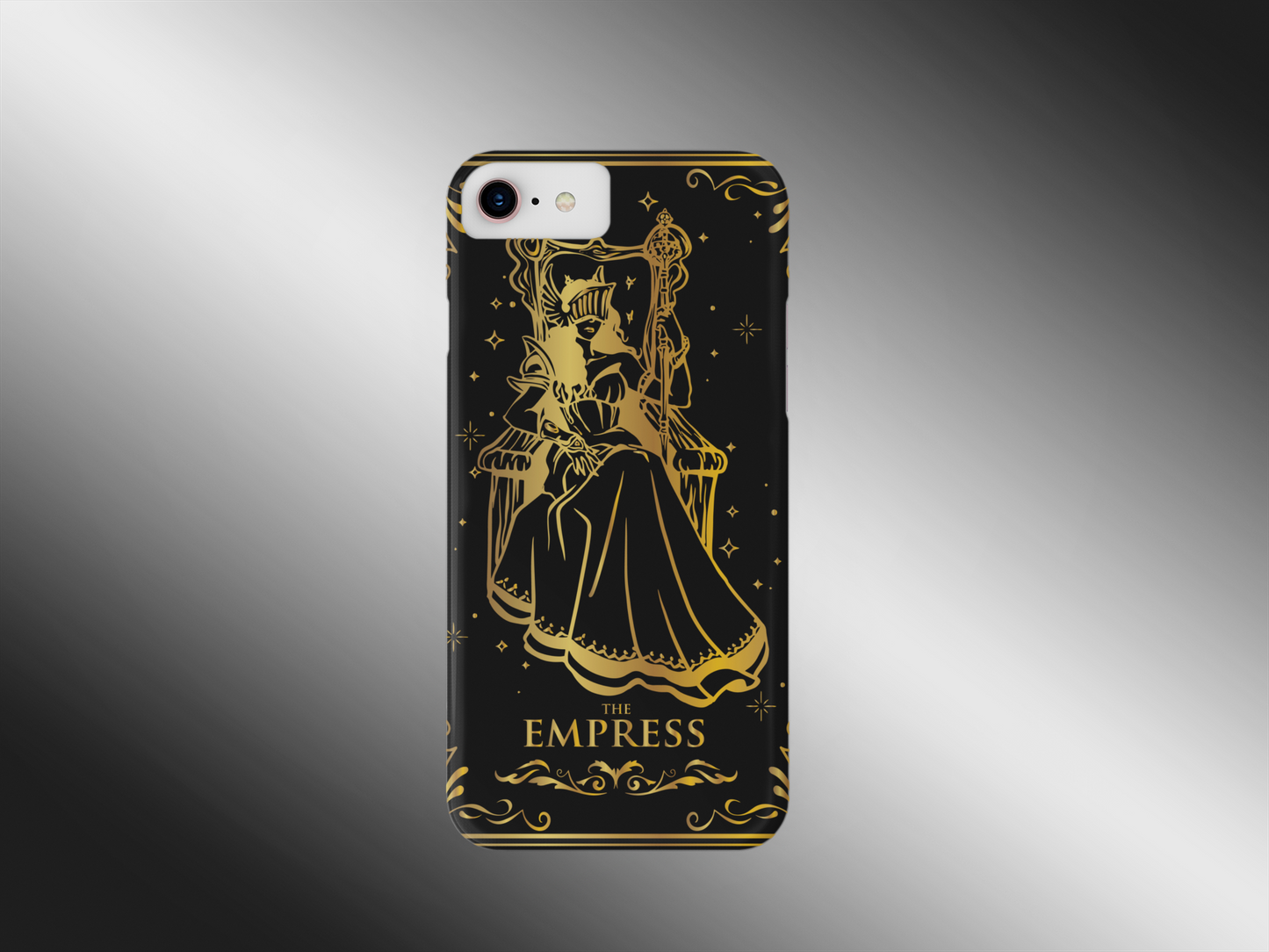 The Empress Tarot Card Phone Case, Mystical Phone Case, Celestial Phone Case, Tarot Card Phone Case for iPhone, Samsung, Google Pixel