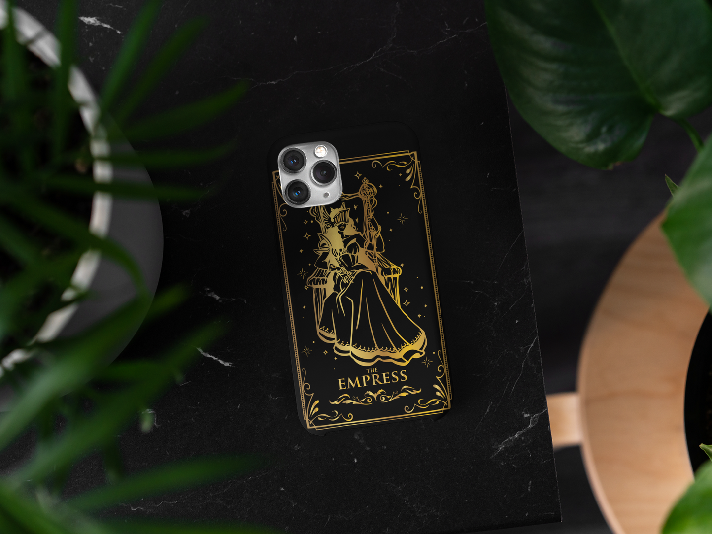 The Empress Tarot Card Phone Case, Mystical Phone Case, Celestial Phone Case, Tarot Card Phone Case for iPhone, Samsung, Google Pixel