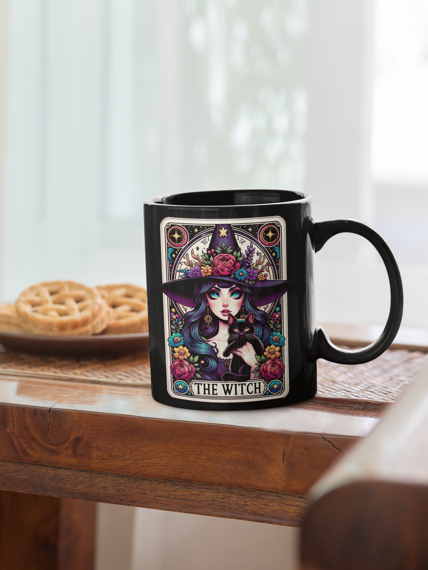 The Witch Tarot Card Coffee Mug, Tarot Card Coffee Mug, Celestial Coffee Mug, Witchy Tarot Mug