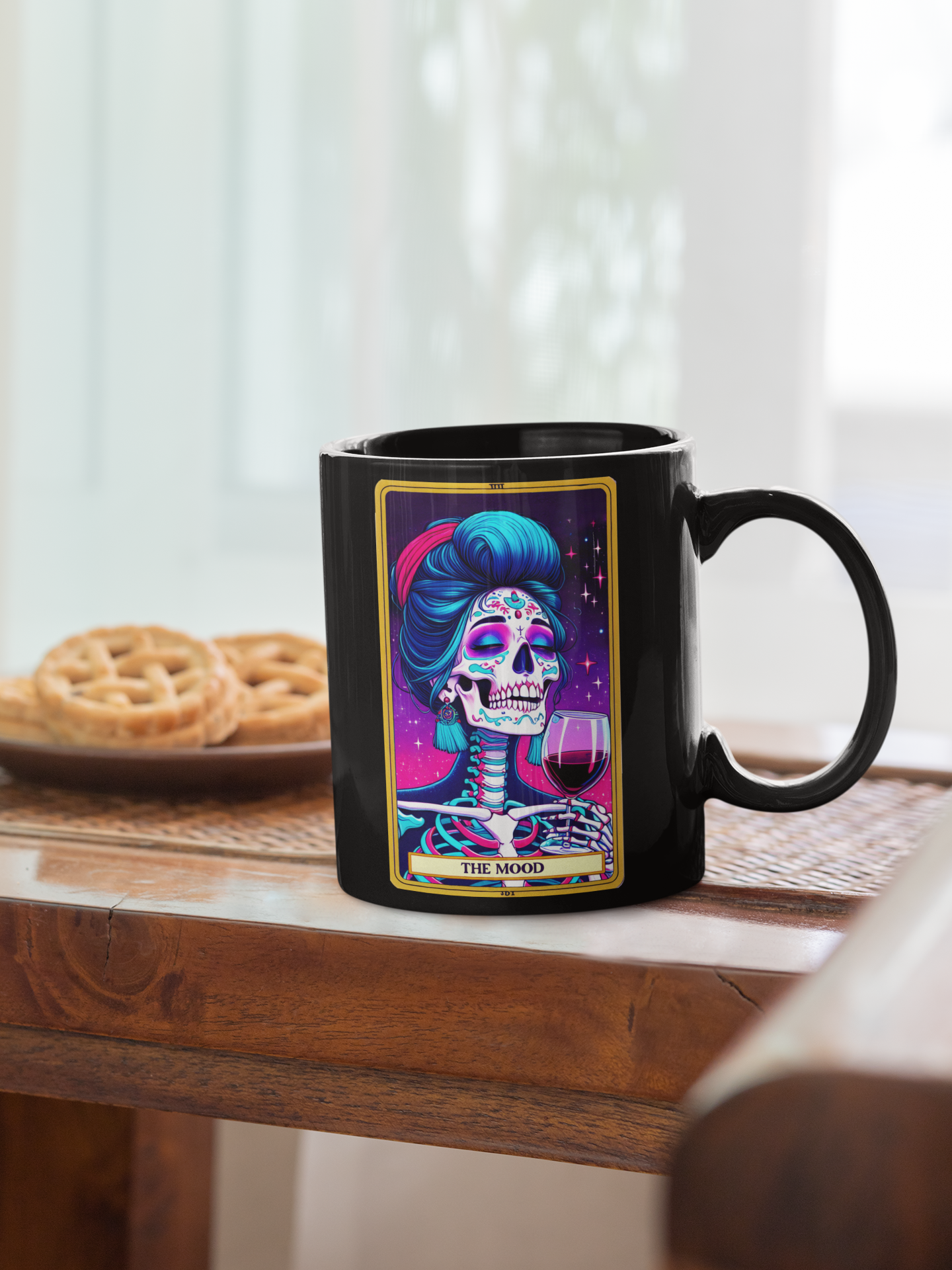 The Mood Tarot Card Coffee Mug, Aesthetic Party Coffee Mug, Mystical Coffee Mug